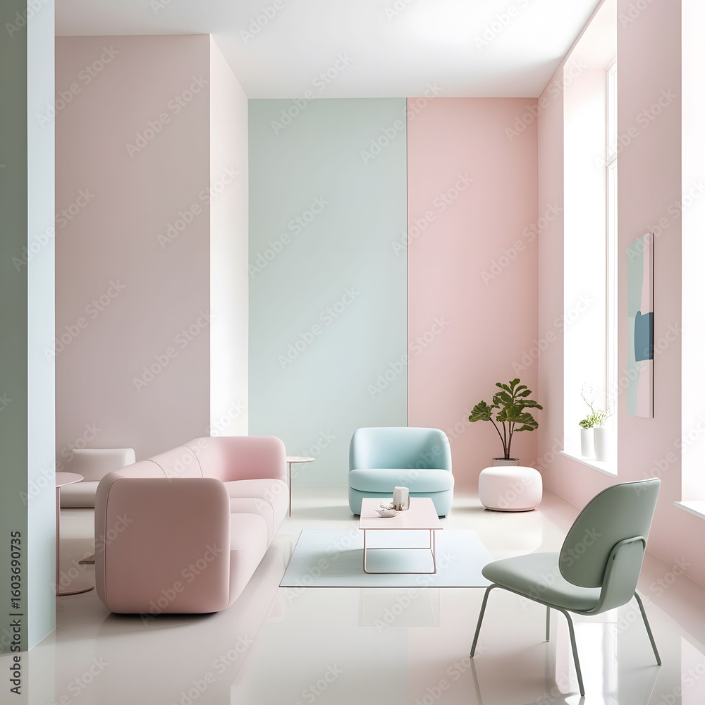 Fototapeta premium modern living room