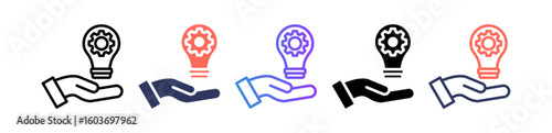 Concept Development multiple icon