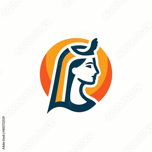 Egypt lady logo