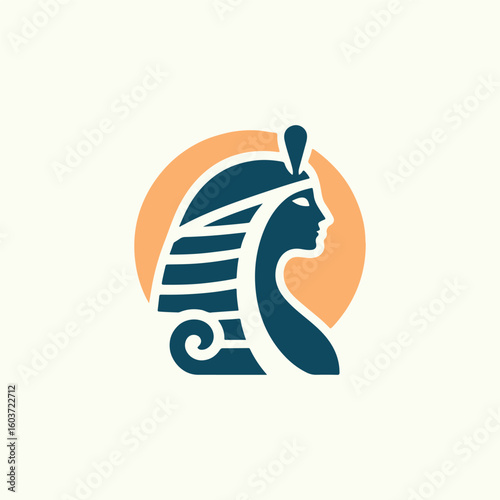 Egypt lady logo