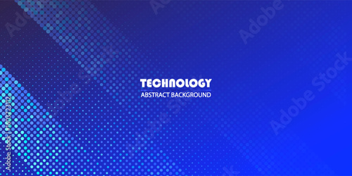 elegant blue abstract background. Modern futuristic Technology concept