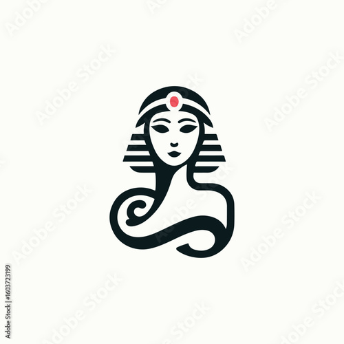 Egypt lady logo