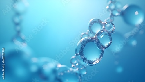 Abstract Bubbles Spiral Design