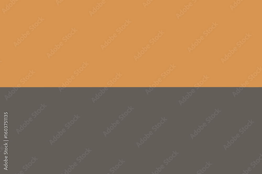 Fototapeta premium Abstract two-toned background with earthy orange and dark brown in graphic design