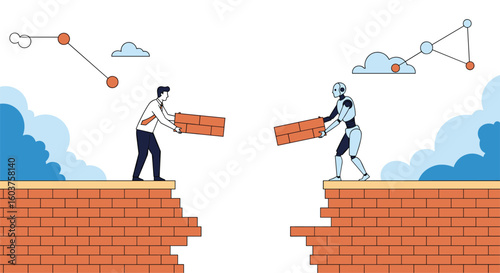 Bridging the digital divide human collaboration with advanced artificial intelligence technology creating innovative solutions