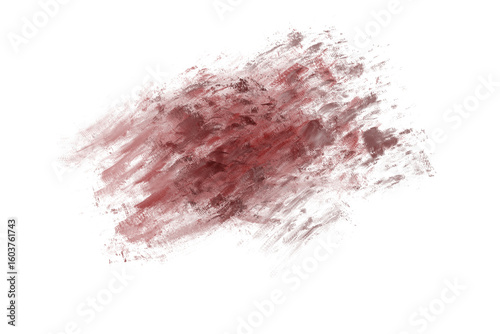 Blood PNG Paint Smear Transparent Realistic Art