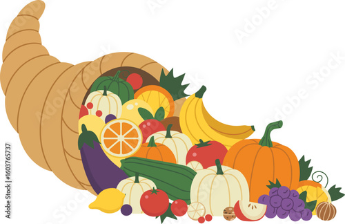 Harvest cornucopia
