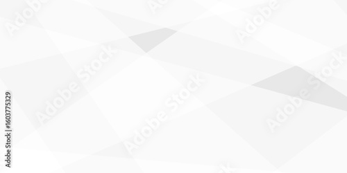 Abstract background is white and gray old surface and white 3d lines and technology modern background design . Geometric background with squares in bright light with soft shadows as pattern.
