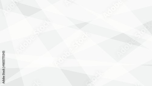 Abstract background is white and gray old surface and white 3d lines and technology modern background design . Geometric background with squares in bright light with soft shadows as pattern.
