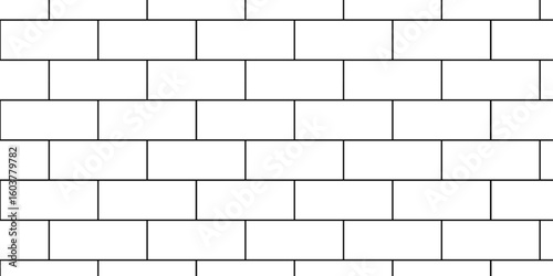 Pavement seamless mosaic stone concrete wall surface tiles. subway vector block rock white brick wall texture background.	