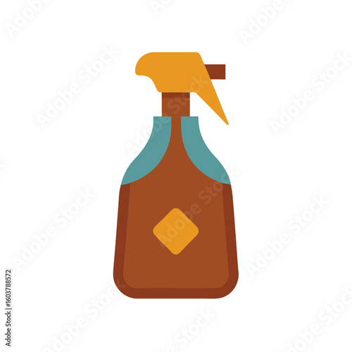 leather cleaner vector illustration