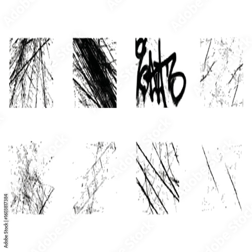  Different texture mockups with splay effect and drop ink splashes. Overlays grunge template 