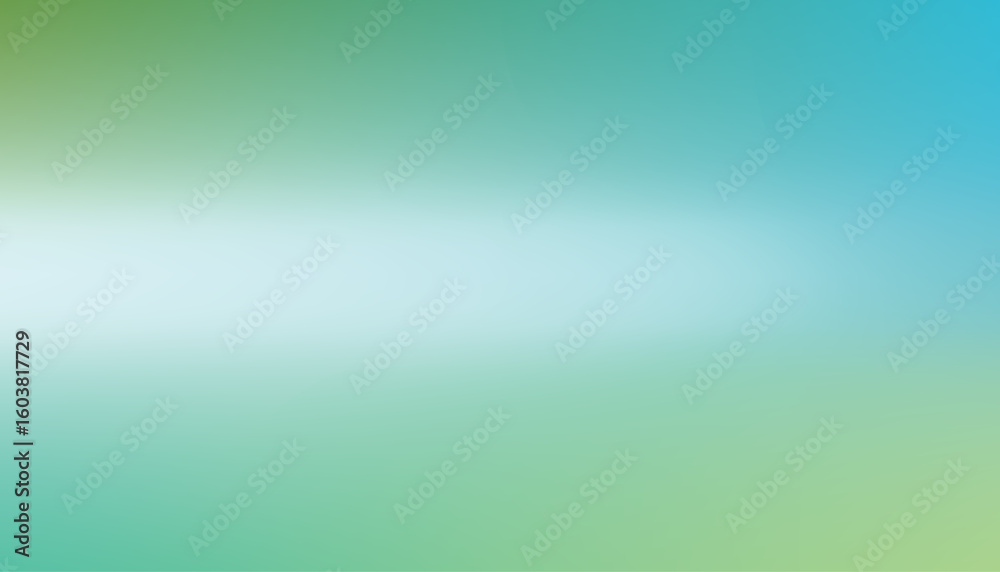 Fototapeta premium Abstract gradient light green and dark blur color background design. Modern design template for web cover, ad banner, social media header, presentation.