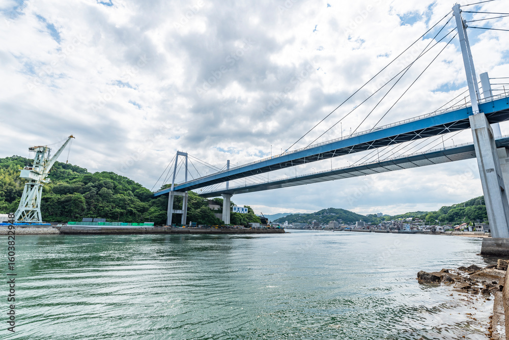 Obraz premium 尾道大橋 広島県尾道市