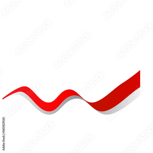 Indonesian red and white flag