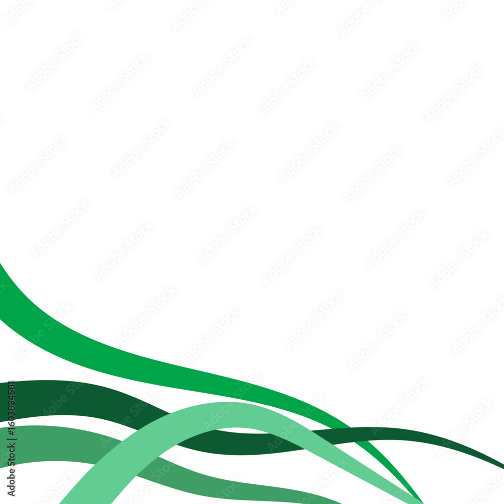 Obraz premium Abstarct Wave Corner