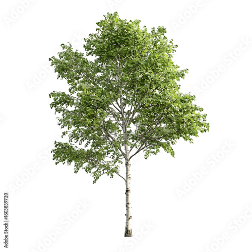 Beech Tree isolated on a transparent background
