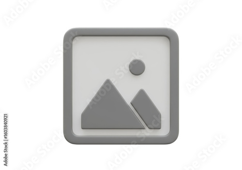 Free Download Isolated Generic Image Placeholder Icon - GFXLoad