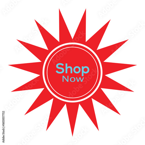 Shop Now Button Icon.