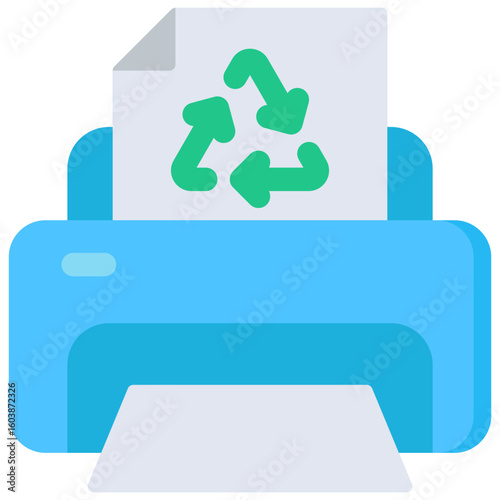 Recycled Paper Icon