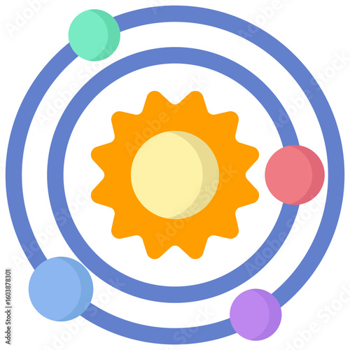 Solar System Icon