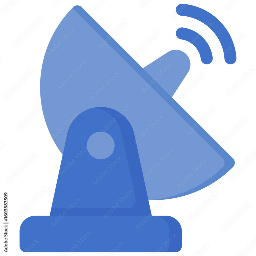 Fototapeta premium Parabolic Dishes Icon