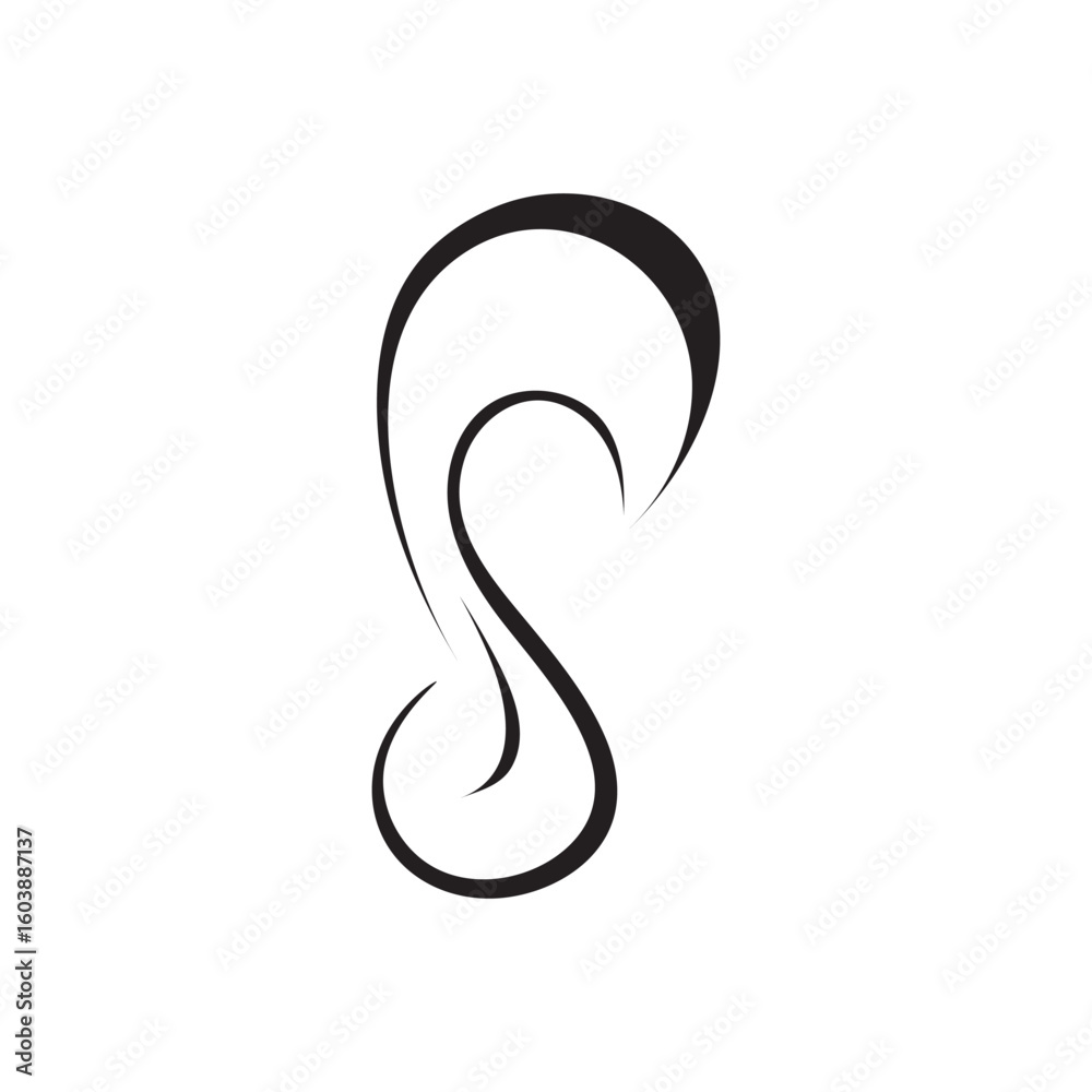 Naklejka premium Squirrel icon logo vector design