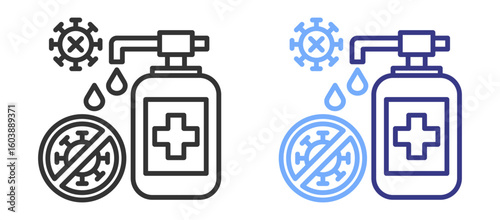 Antiseptics icon color
