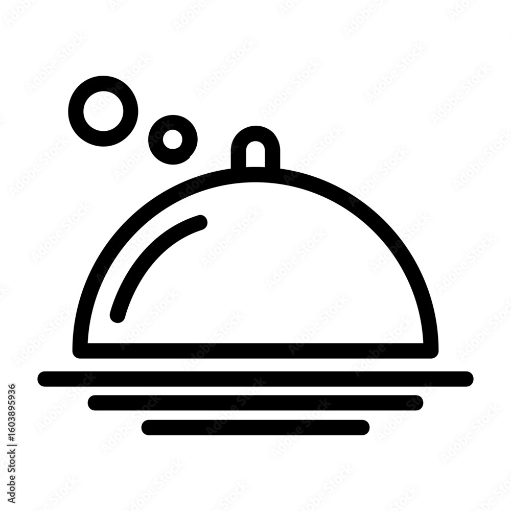 Obraz premium Dish Icon