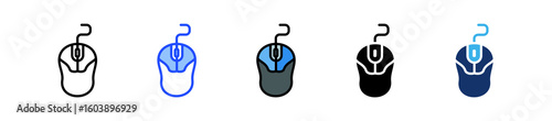 Mouse Icon Collection With Multiple Styles
