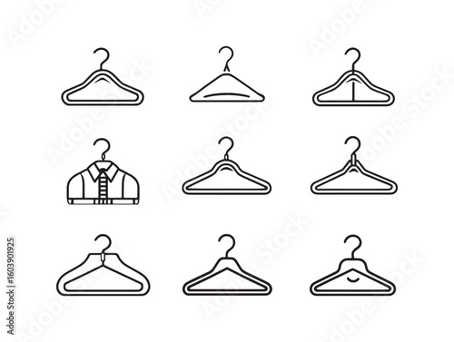 Titan ultra minimalist 2D line art ico 