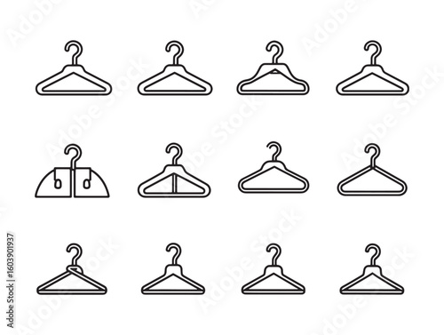 Titan ultra minimalist 2D line art ico 