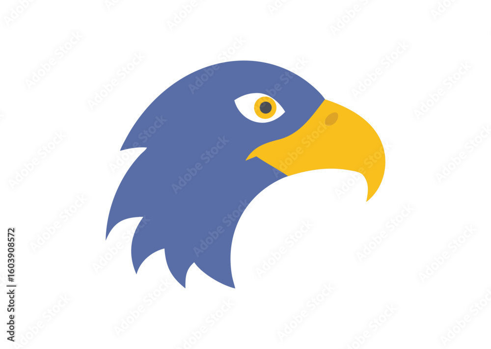 Fototapeta premium Eagle head Vector Illustration