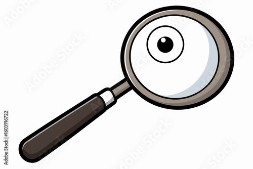 vector magnifying glass