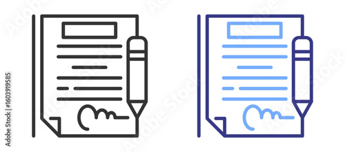 Contract icon color
