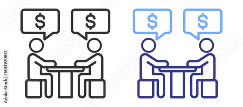 Negotiation icon color