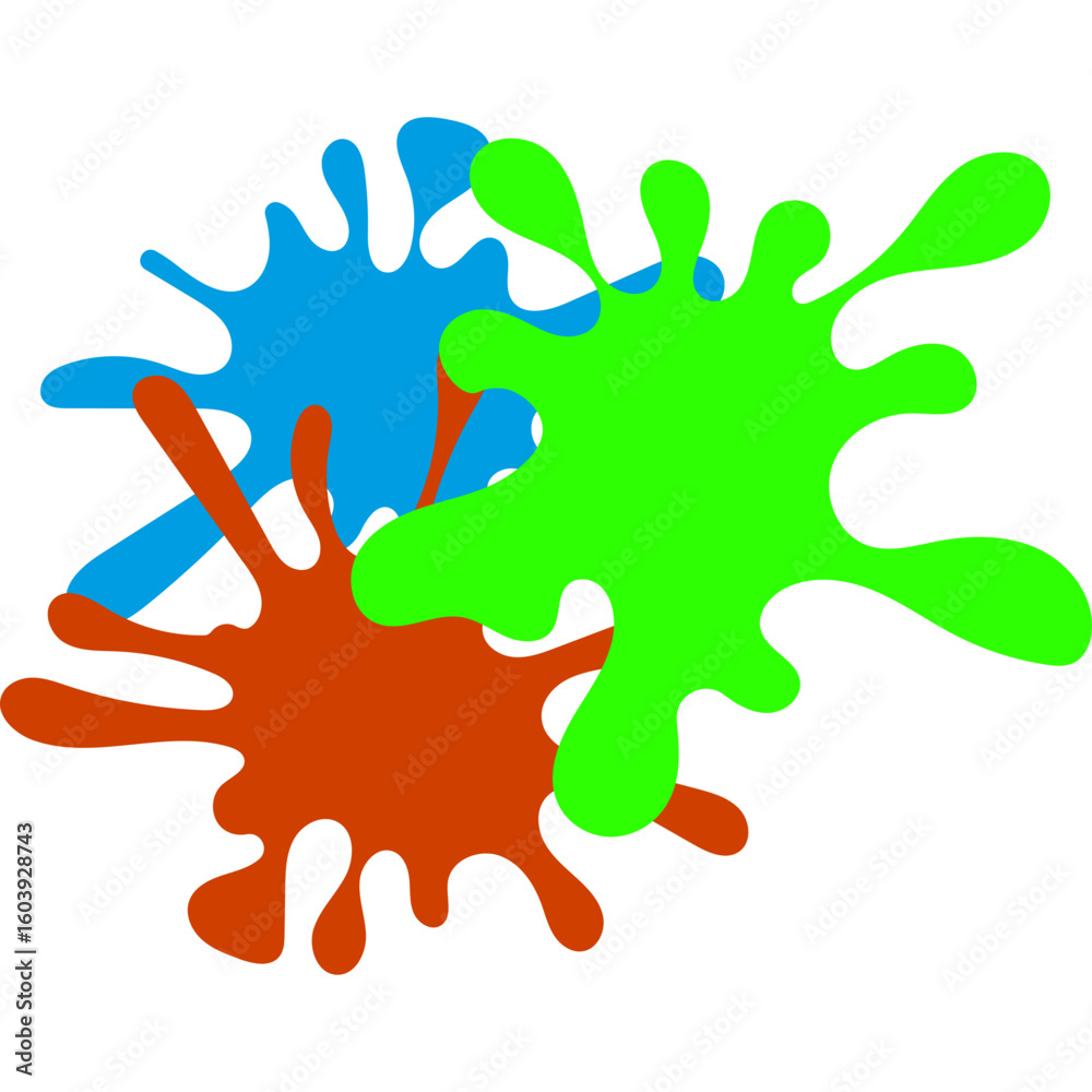 Ink Splash Multicolor Ink Splash Multicolor