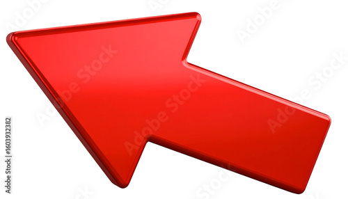 Arrow, red, isolated, PNG — a high-quality digital image of a vibrant red arrow pointing forward, with transparent background, ideal for presentations, web design, marketing materials, and directional