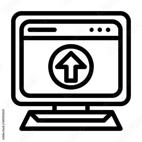 a collection of icons containing computer servers, web, files and things related to developers