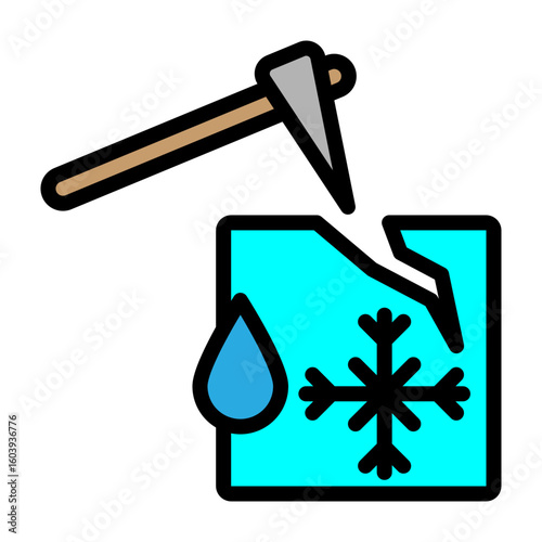 Icebreaker Activity Vector Filled Icon Design
