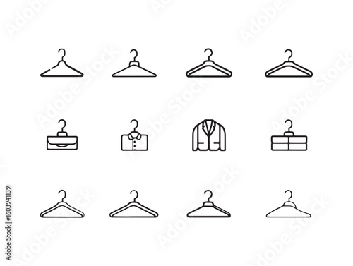 Vesta clean 2D line icon design