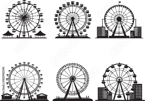 swing set of park