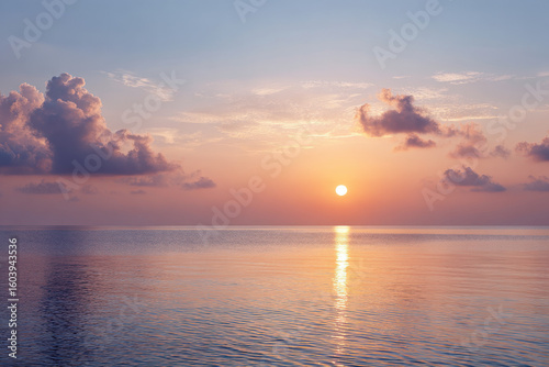 experience breathtaking sunset over maldives ocean painting sky with ultrabright colors