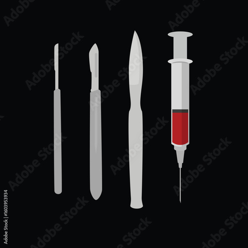 Medical Related icons and illustrations EPD Files