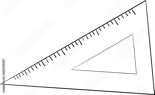 back to school apple, school suppliers element for teacher classroom decoration. ruler, doodle line
