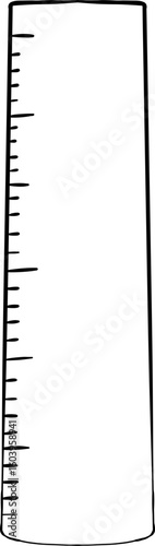 back to school apple, school suppliers element for teacher classroom decoration. ruler, doodle line