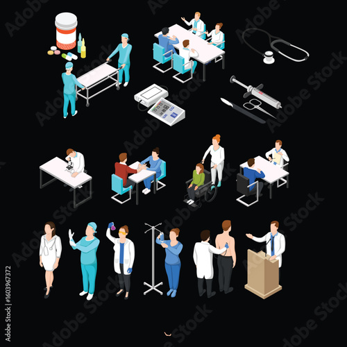 Medical Related icons and illustrations EPD Files