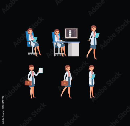 Medical Related icons and illustrations EPD Files