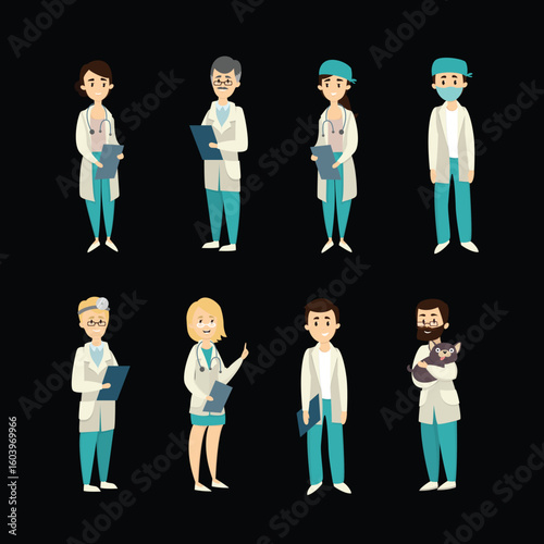Medical Related icons and illustrations EPD Files