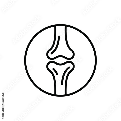 Human Bone Joint Symbolizes Orthopedics, Osteoarthritis, Anatomy, Rheumatoid Arthritis, Bones, and Connective Tissue Health